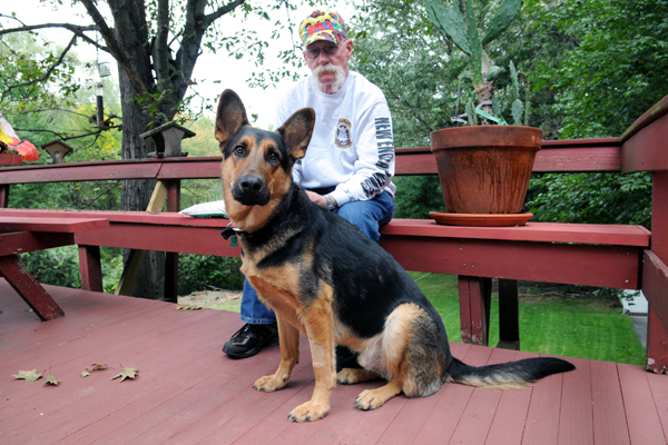 Marshall's new foster home and dad, Danny