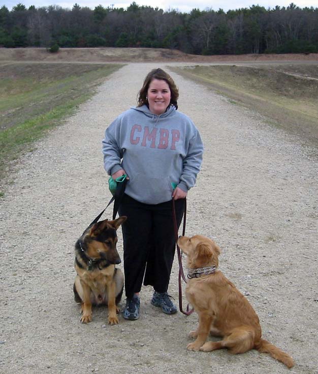 Marshall and his foster brother love to walk and play